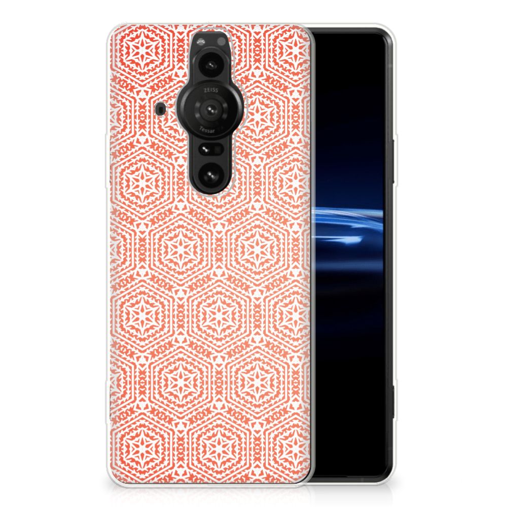 Sony Xperia Pro-I TPU bumper Pattern Orange B2C Telecom