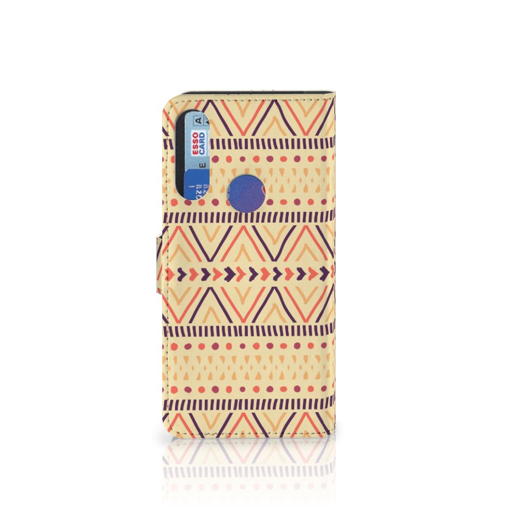 Alcatel 1S 2020 Telefoon Hoesje Aztec Yellow