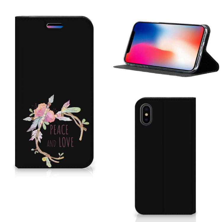 Apple iPhone X | Xs Magnet Case Boho Text