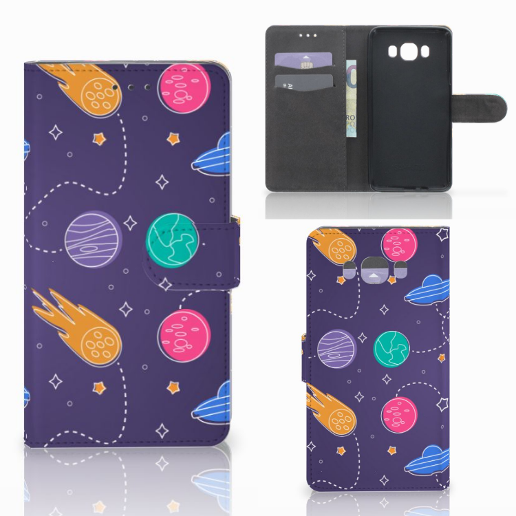Samsung Galaxy J7 2016 Wallet Case met Pasjes Space