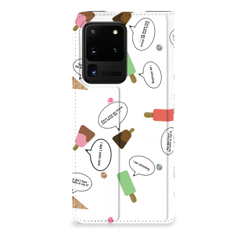 Samsung Galaxy S20 Ultra Flip Style Cover IJsjes - B2C Telecom