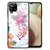 Samsung Galaxy A12 Dierenprint Telefoonhoesje Bird Flowers