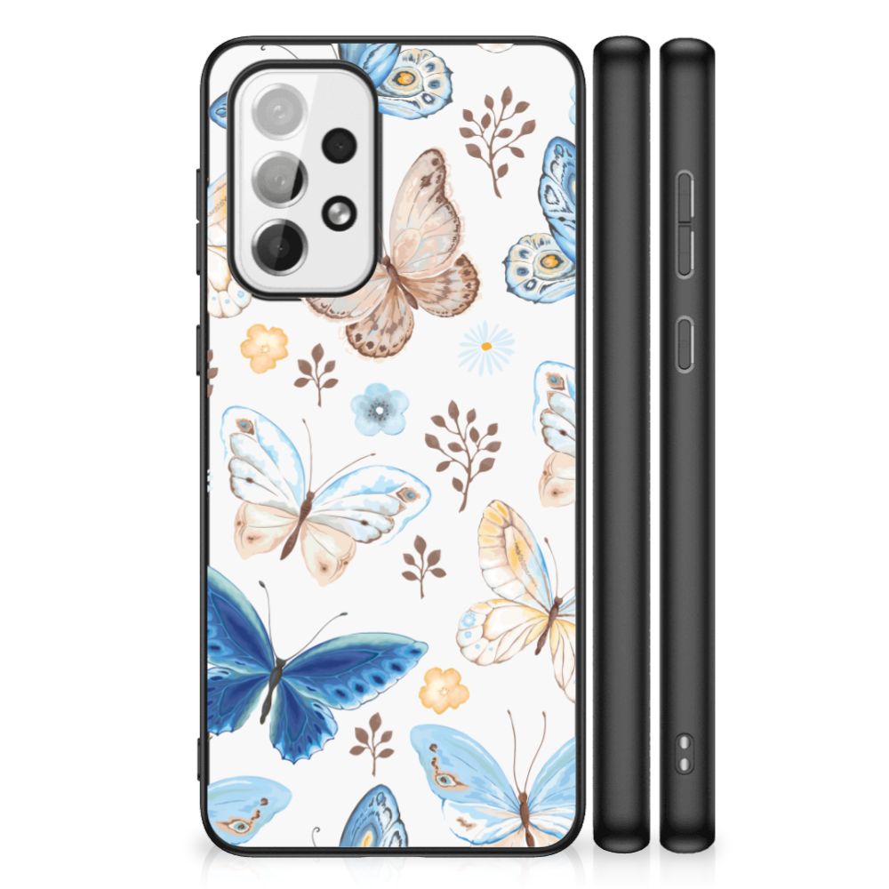 Dierenprint Telefoonhoesje voor Samsung Galaxy A73 Vlinder B2C Telecom