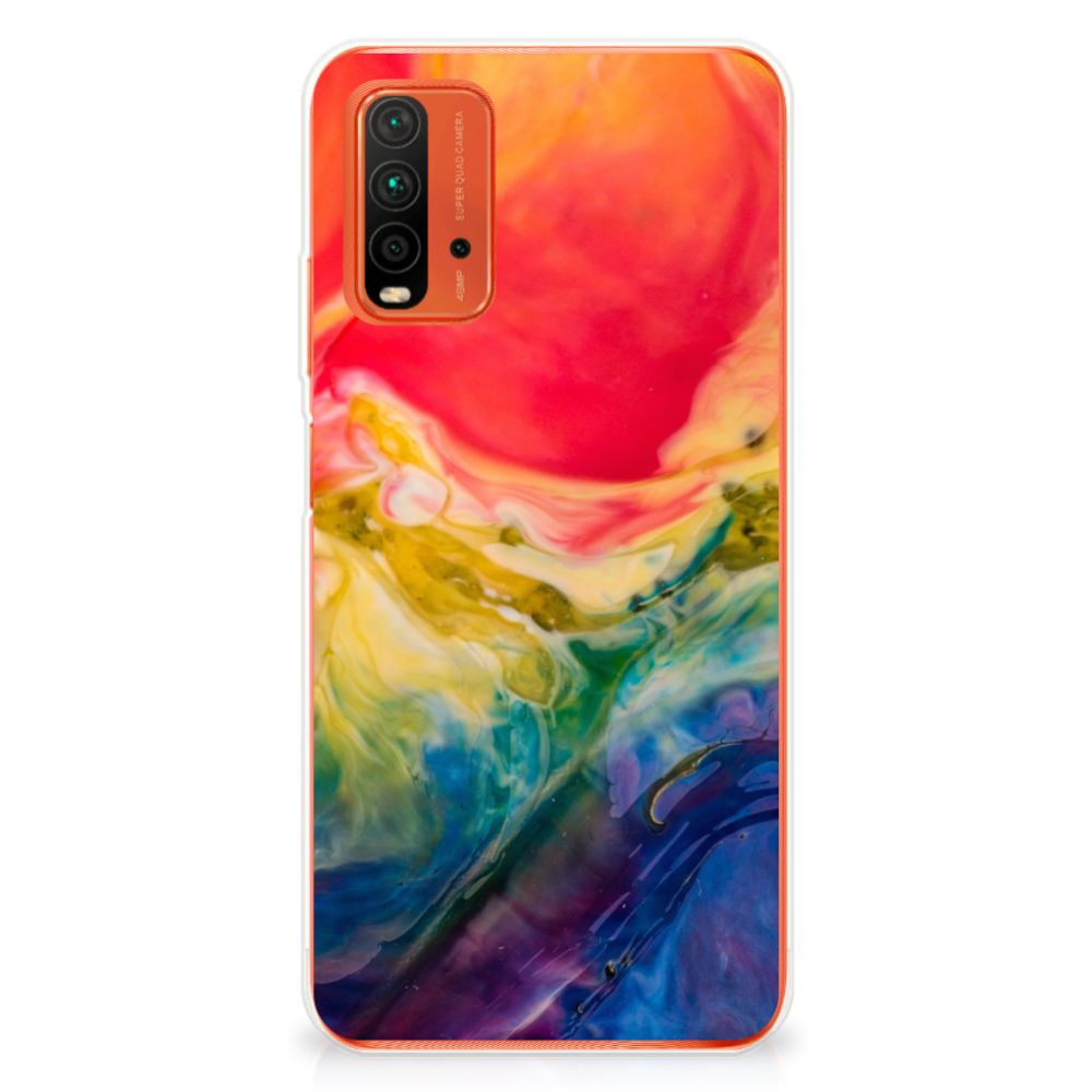 Hoesje maken Xiaomi Poco M3 Watercolor Dark