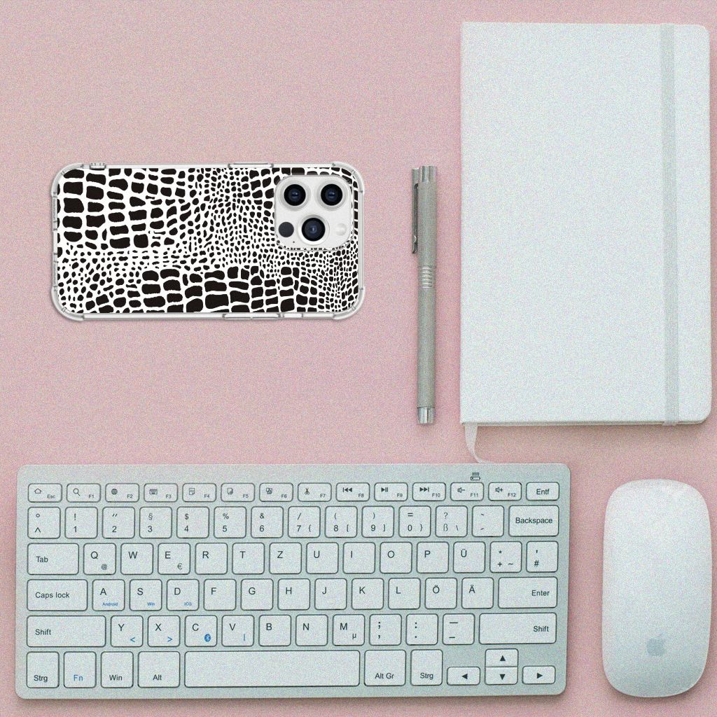 iPhone 13 Pro Max Case Anti-shock Slangenprint - B2C Telecom