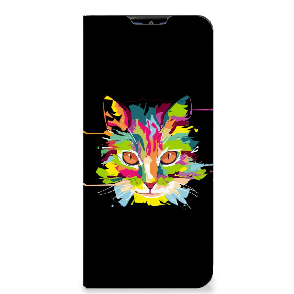 Samsung Galaxy M02s | A02s Magnet Case Cat Color
