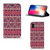 Apple iPhone X | Xs Hoesje met Magneet Aztec Paars