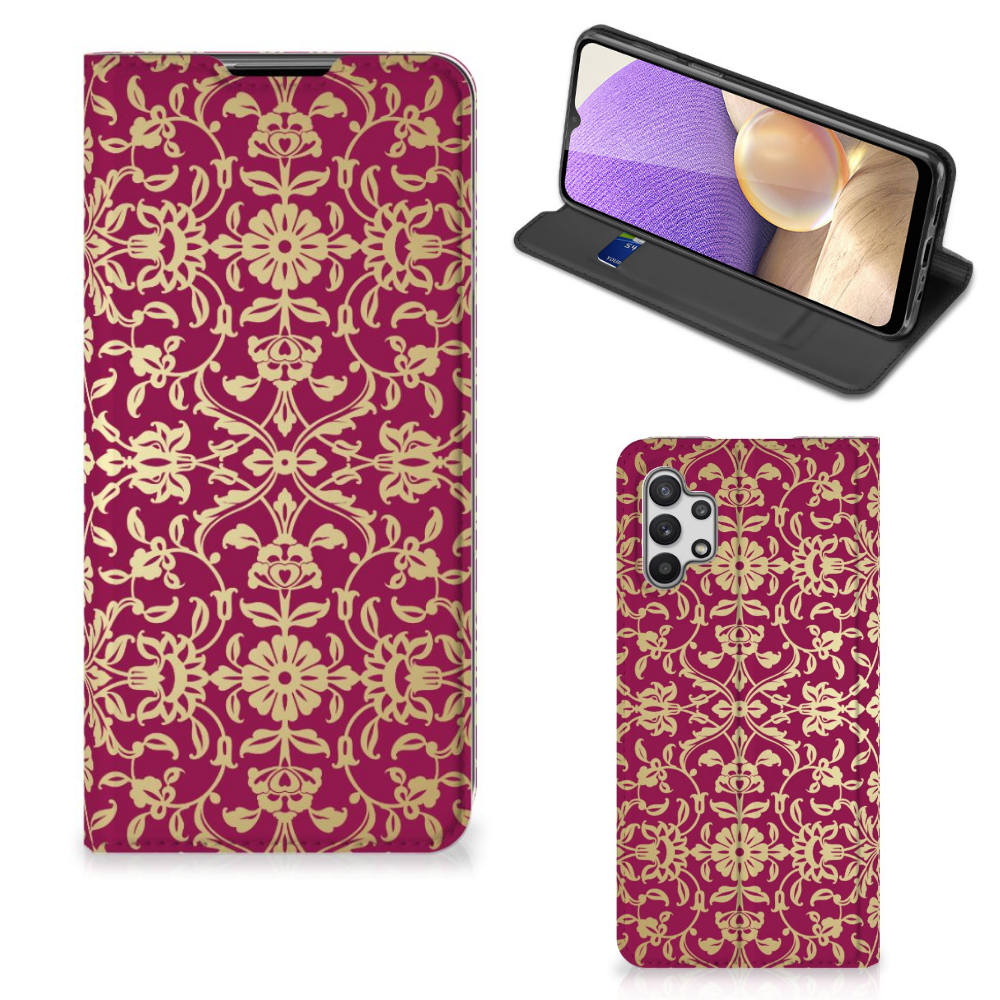 Telefoon Hoesje Samsung Galaxy A32 5G Barok Pink - B2C Telecom