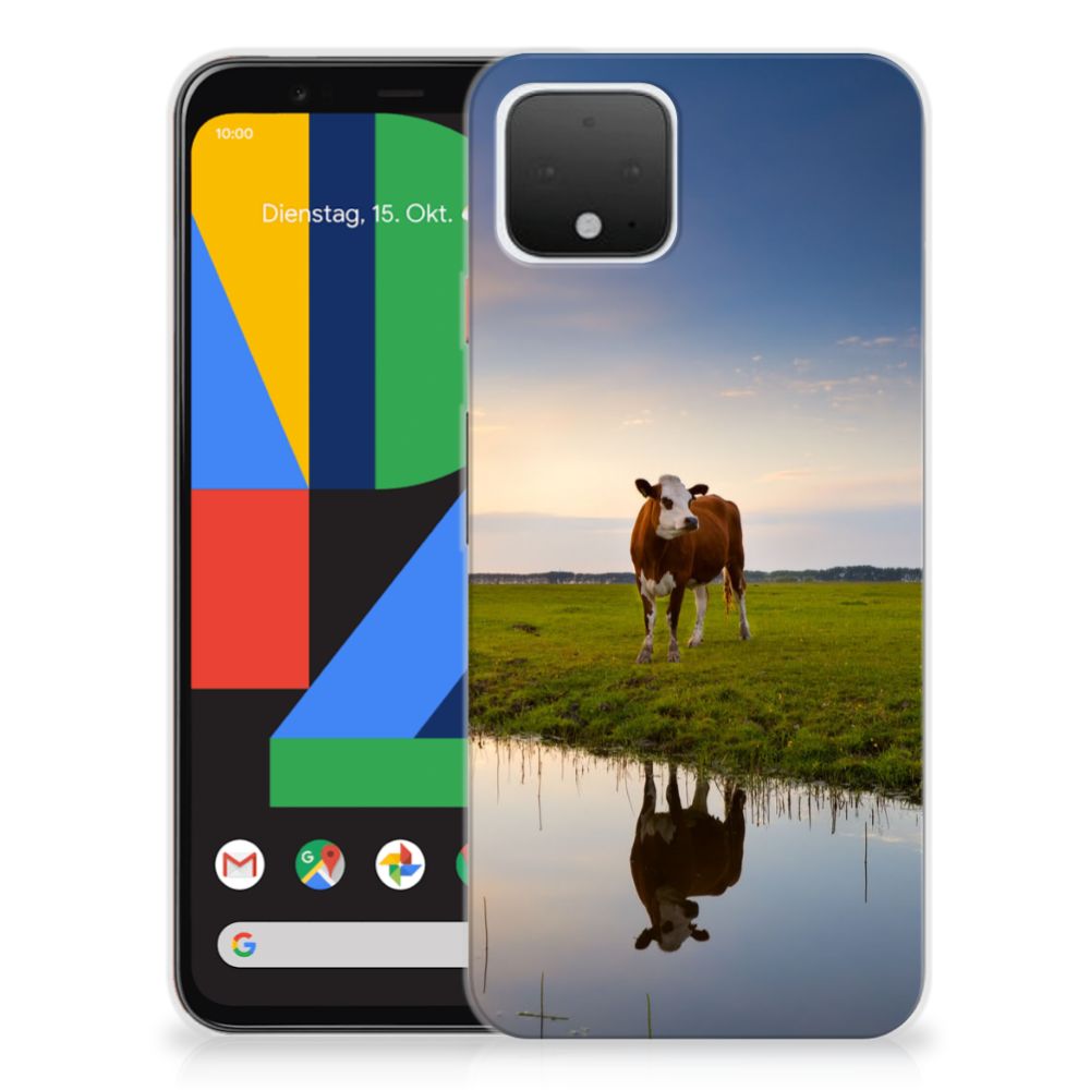 Google Pixel 4 TPU Hoesje Koe