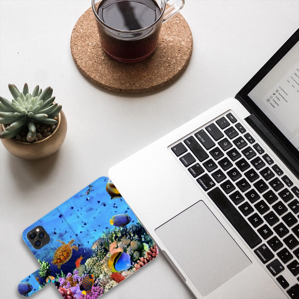 Apple iPhone 11 Pro Telefoonhoesje met Pasjes Vissen