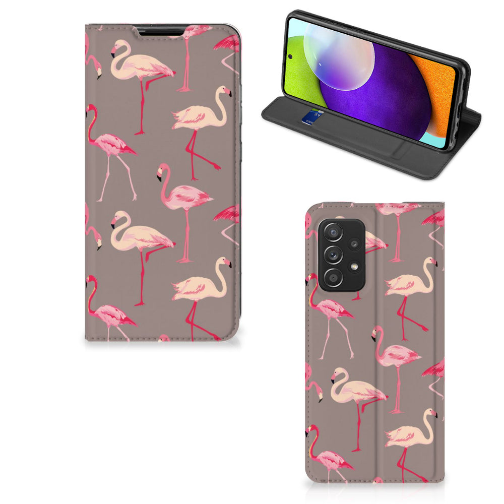 Samsung Galaxy A52 Hoesje maken Flamingo