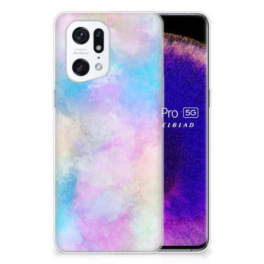 Hoesje maken OPPO Find X5 Pro Watercolor Light