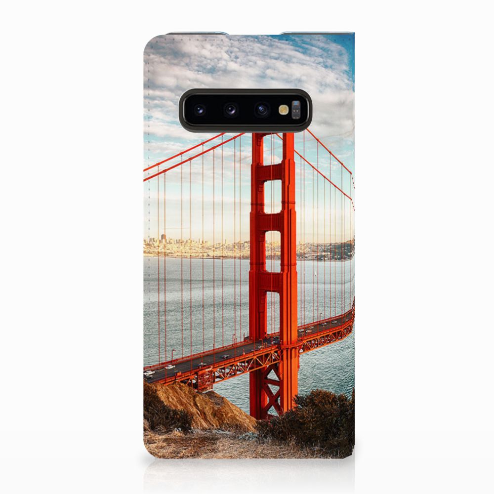 Samsung Galaxy S10 Book Cover Golden Gate Bridge