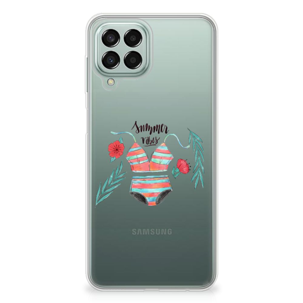 Samsung Galaxy M33 Telefoonhoesje met Naam Boho Summer