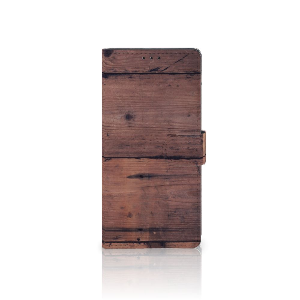 Samsung Galaxy A02s | M02s Book Style Case Old Wood