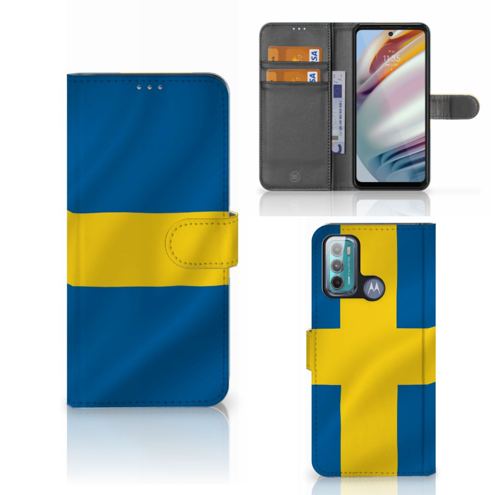 Motorola Moto G60 Bookstyle Case Zweden