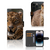 iPhone 15 Pro Telefoonhoesje met Pasjes Luipaard: Stoere design met luipaardprint en ruimte voor pasjes 🐆