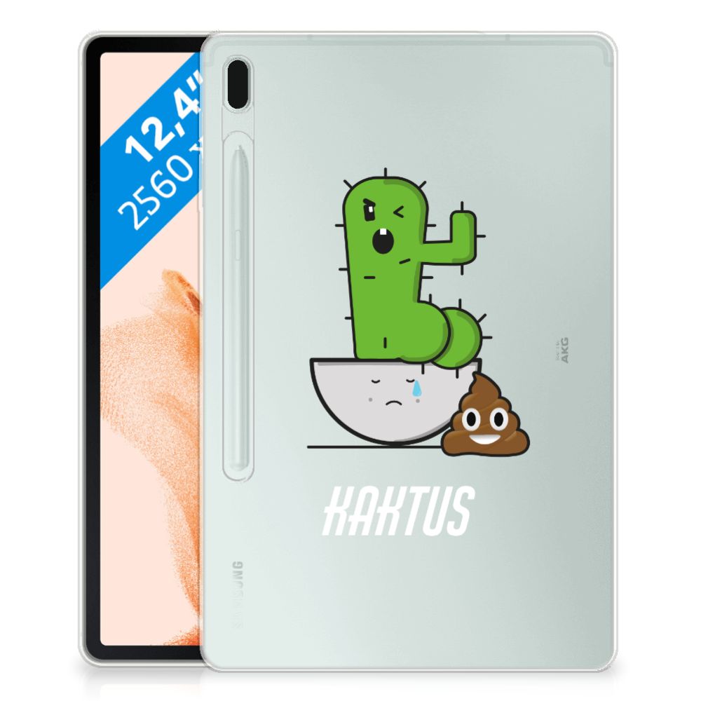 Samsung Galaxy Tab S7FE Tablet Back Cover Cactus Poo - B2C Telecom