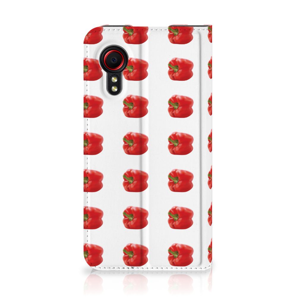 Samsung Galaxy Xcover 5 Flip Style Cover Paprika Red - B2C Telecom