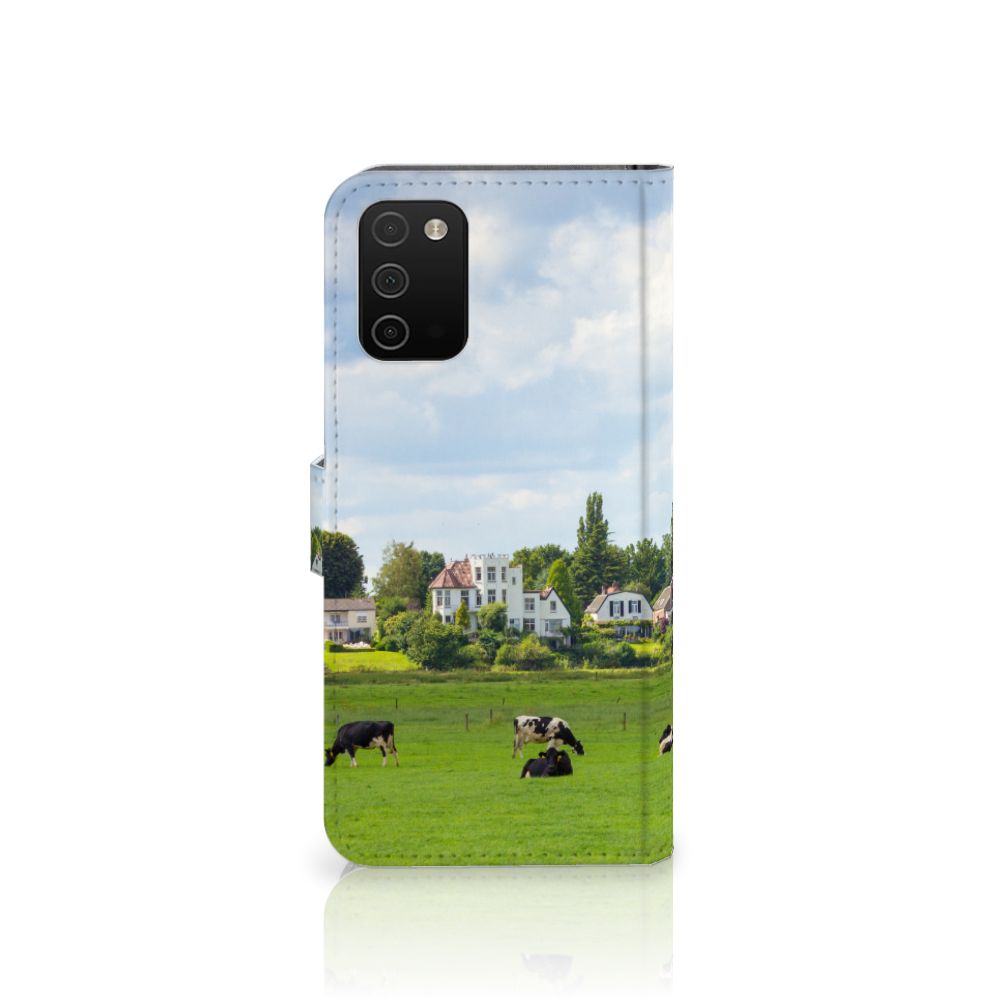 Samsung Galaxy A03s Telefoonhoesje met Pasjes Koeien