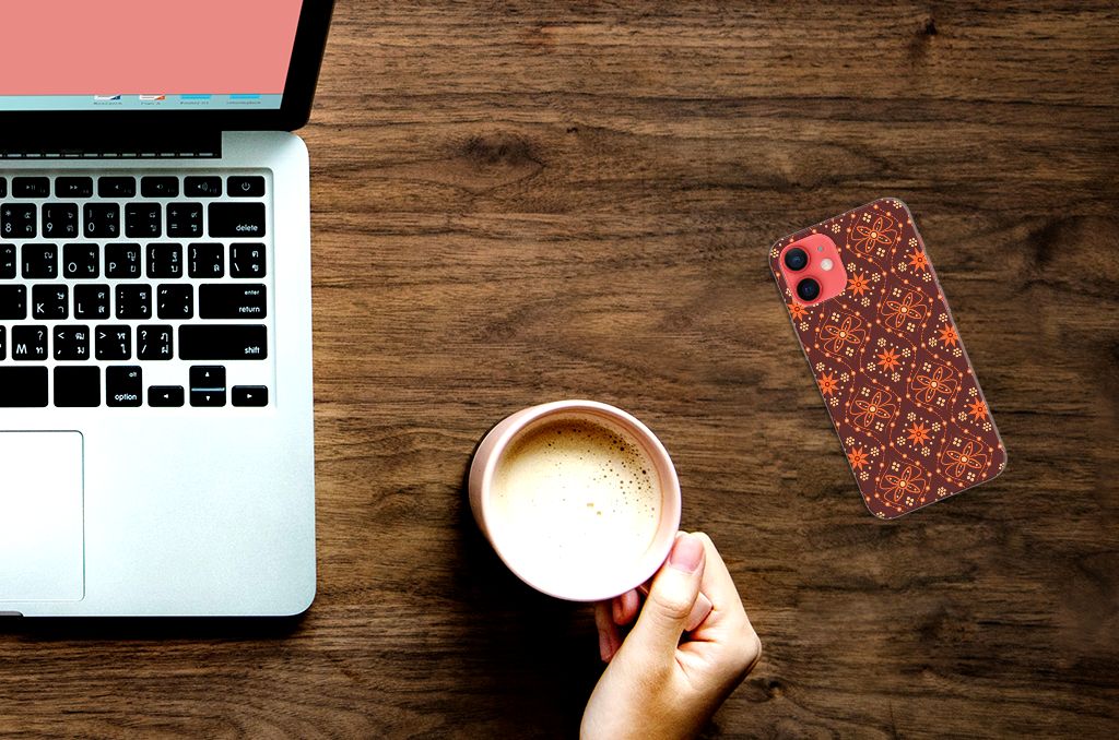 iPhone 12 Mini TPU bumper Batik Brown B2C Telecom