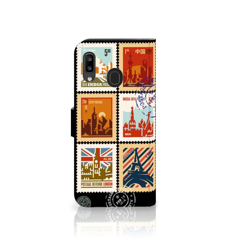 Samsung Galaxy A30 Flip Cover Postzegels