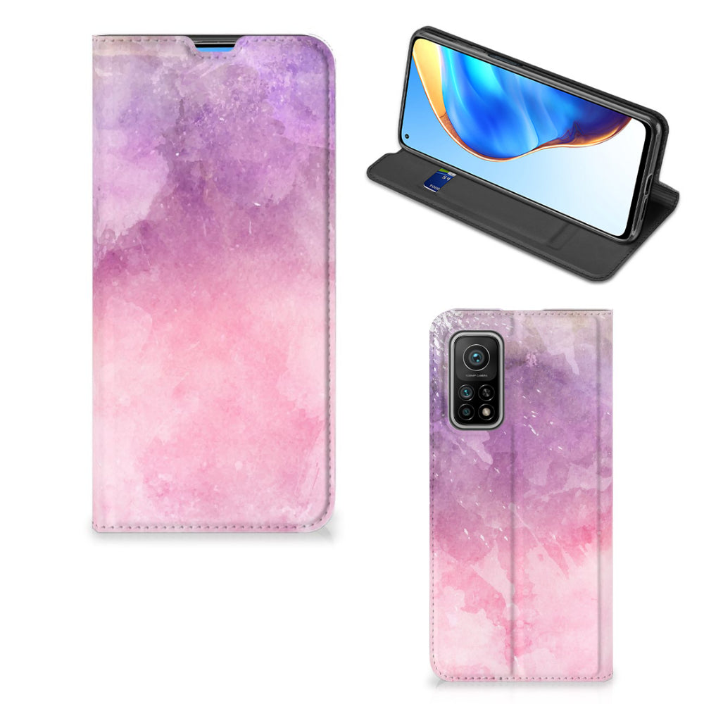 Bookcase Xiaomi Mi 10T | 10T Pro Pink Purple Paint