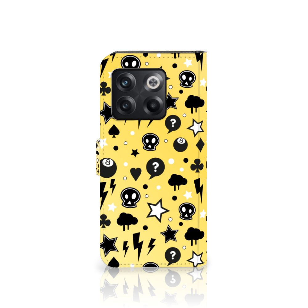Telefoonhoesje met Naam OnePlus 10T Punk Geel