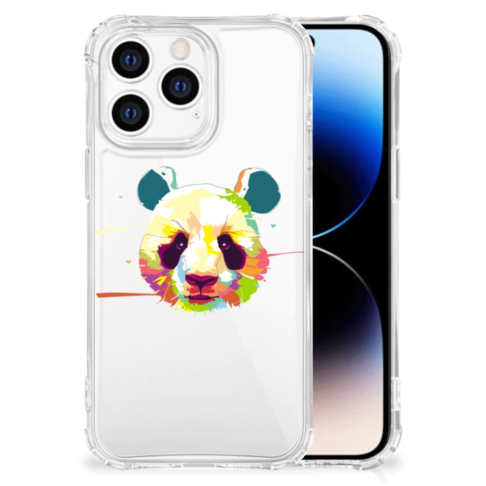 iPhone 14 Pro Stevig Bumper Hoesje Panda Color B2C Telecom