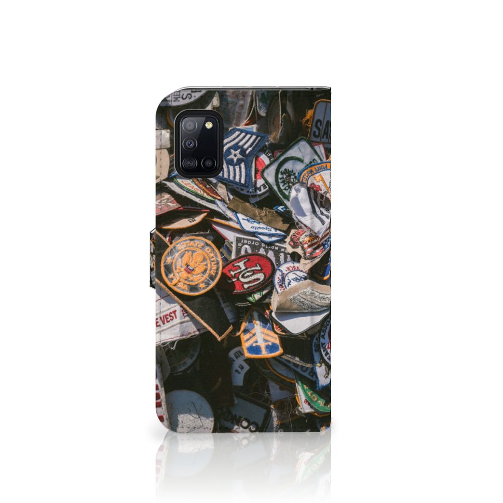 Samsung Galaxy A31 Telefoonhoesje met foto Badges