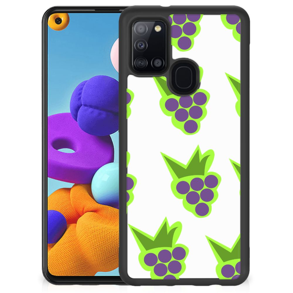 Samsung Galaxy A21s Silicone Case Druiven