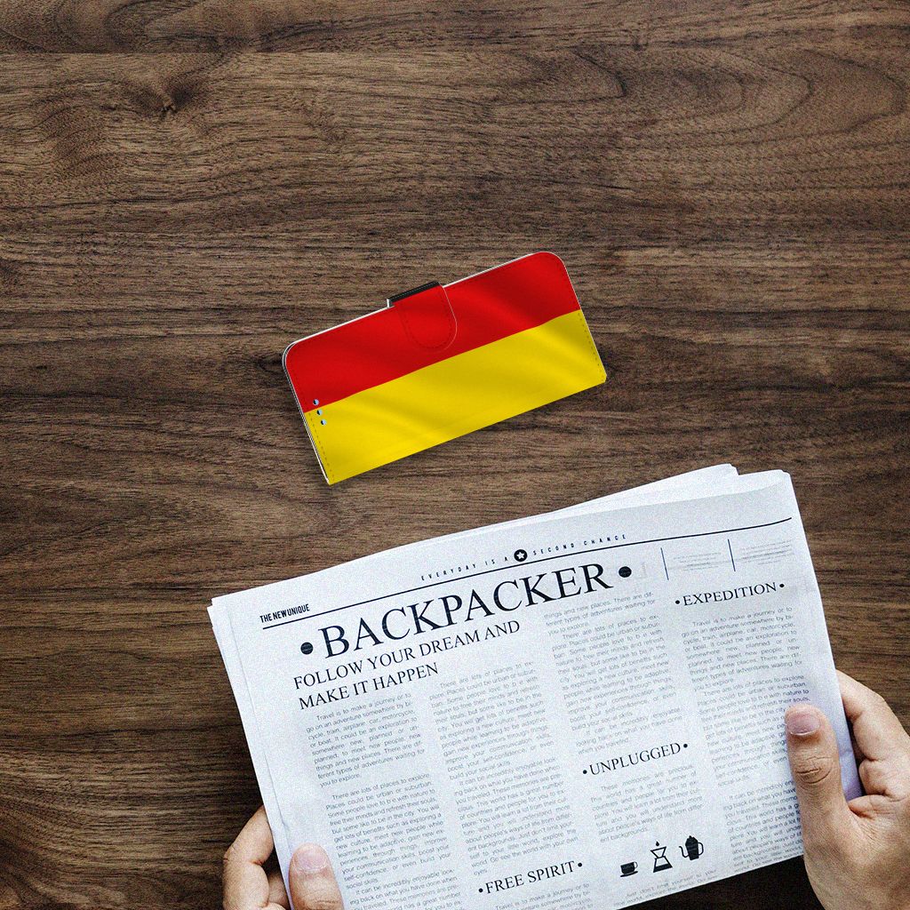 Samsung Galaxy S9 Bookstyle Case Belgische Vlag
