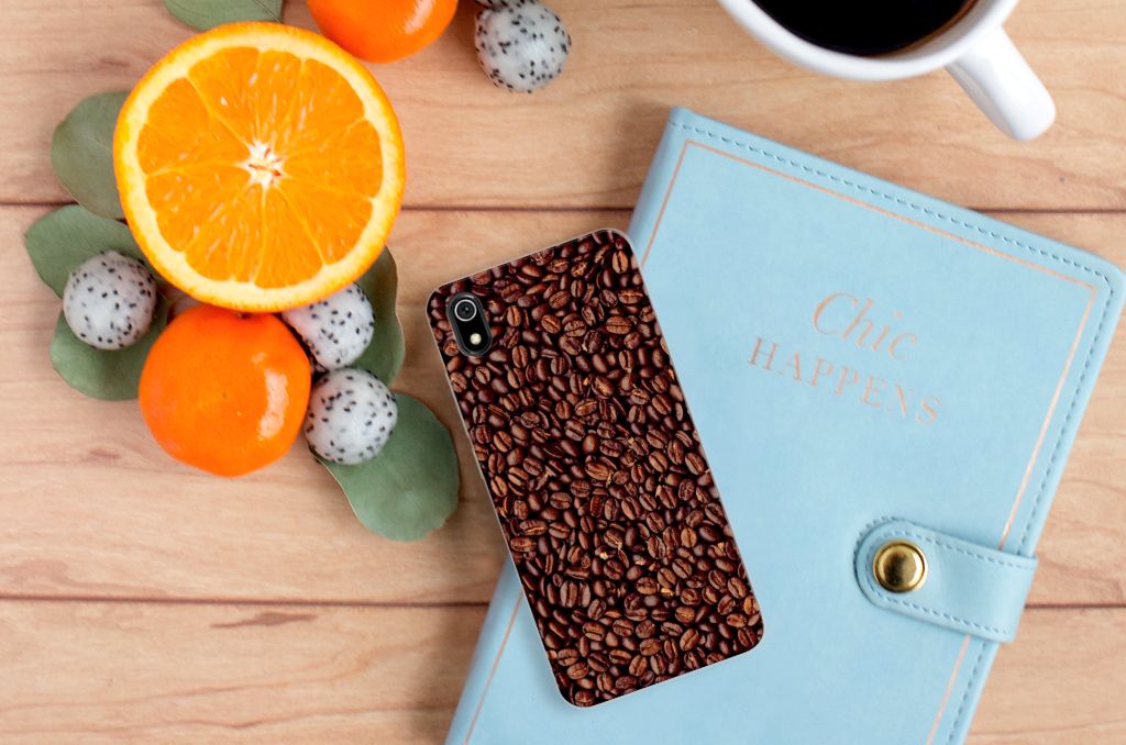 Xiaomi Redmi 7A Siliconen Case Koffiebonen