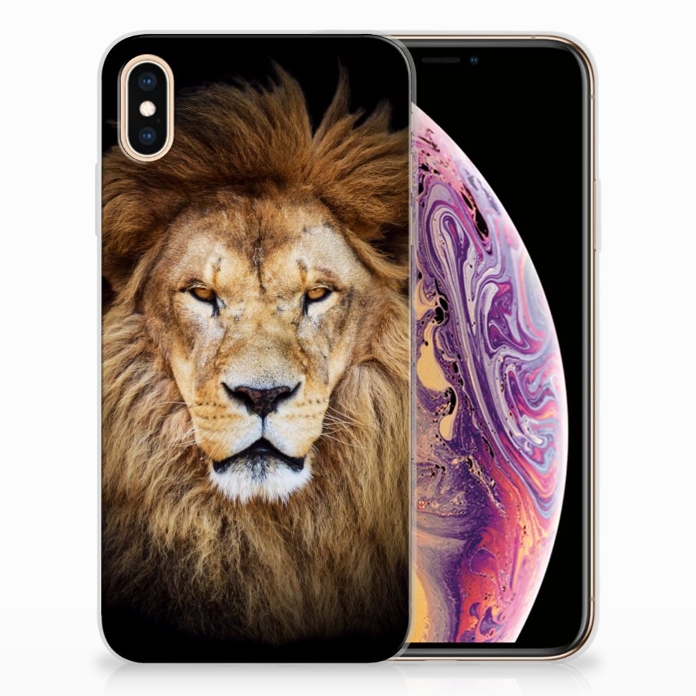 Apple iPhone Xs Max TPU Hoesje Leeuw