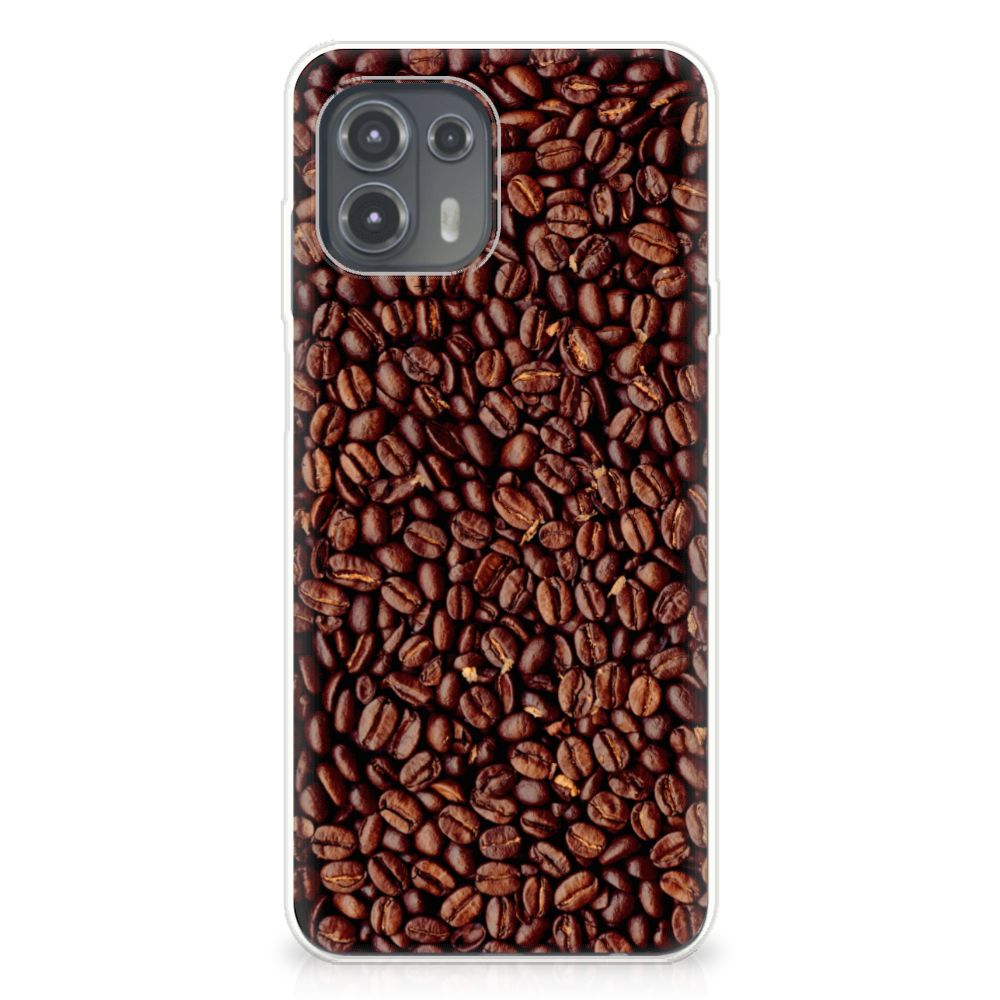Motorola Edge 20 Lite Siliconen Case Koffiebonen B2C Telecom