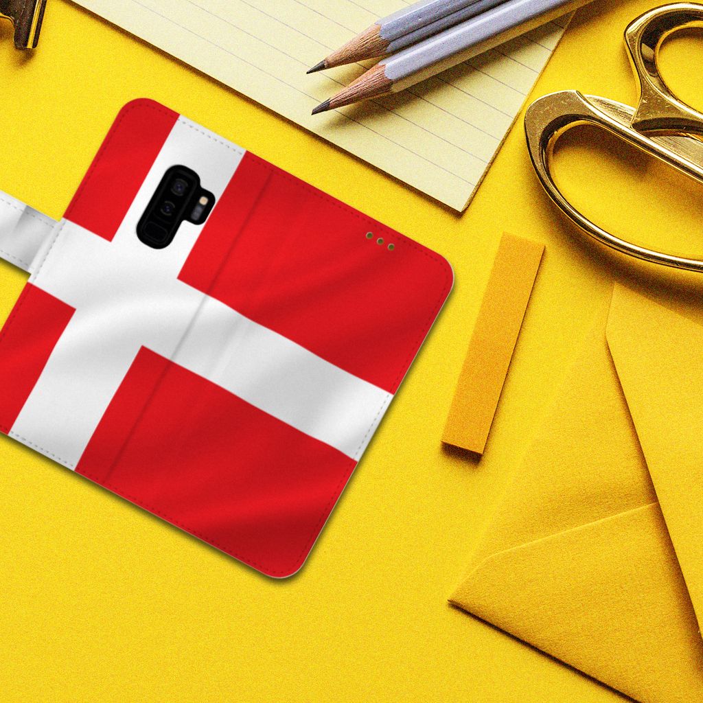 Samsung Galaxy S9 Plus Bookstyle Case Denemarken