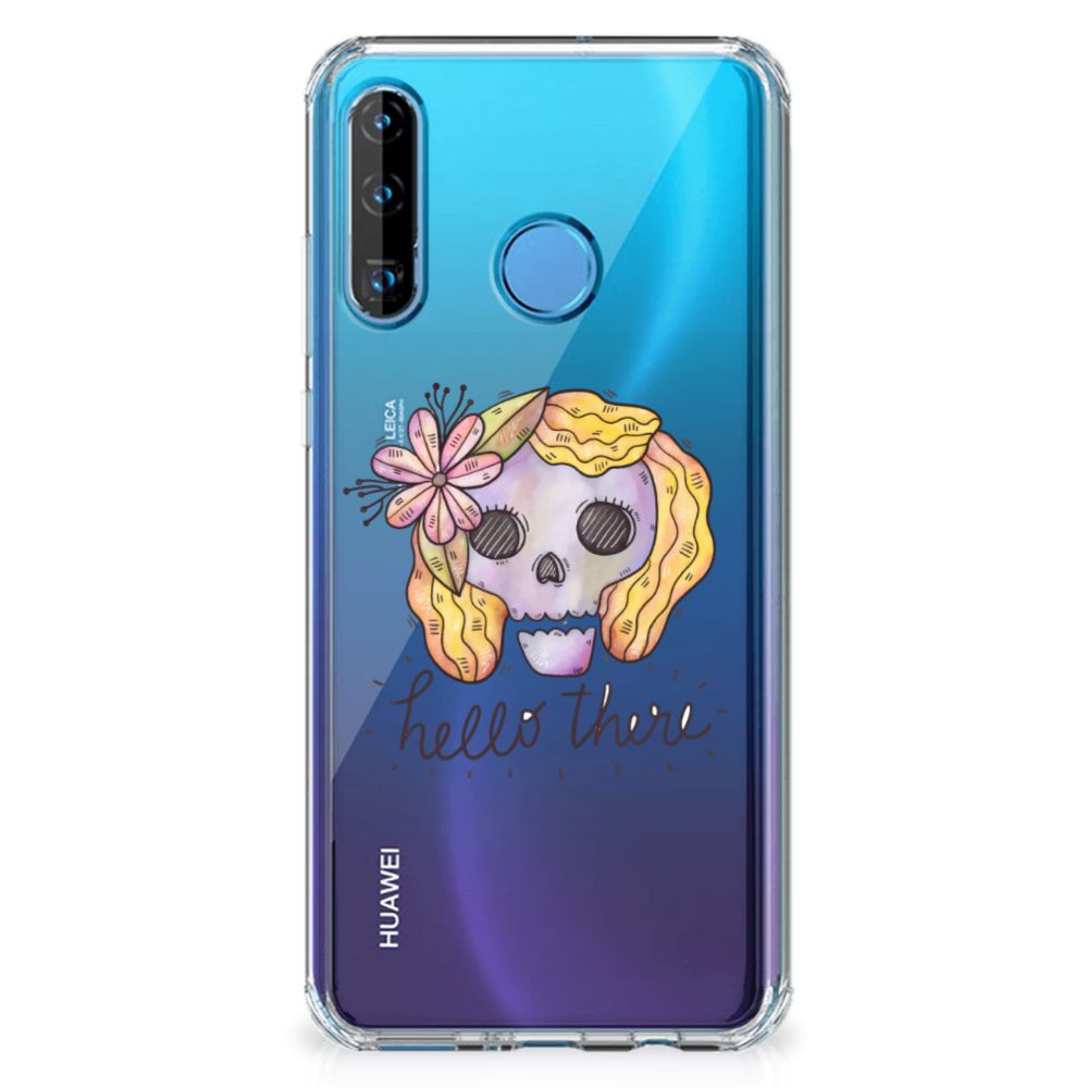 Extreme Case Huawei P30 Lite Boho Skull