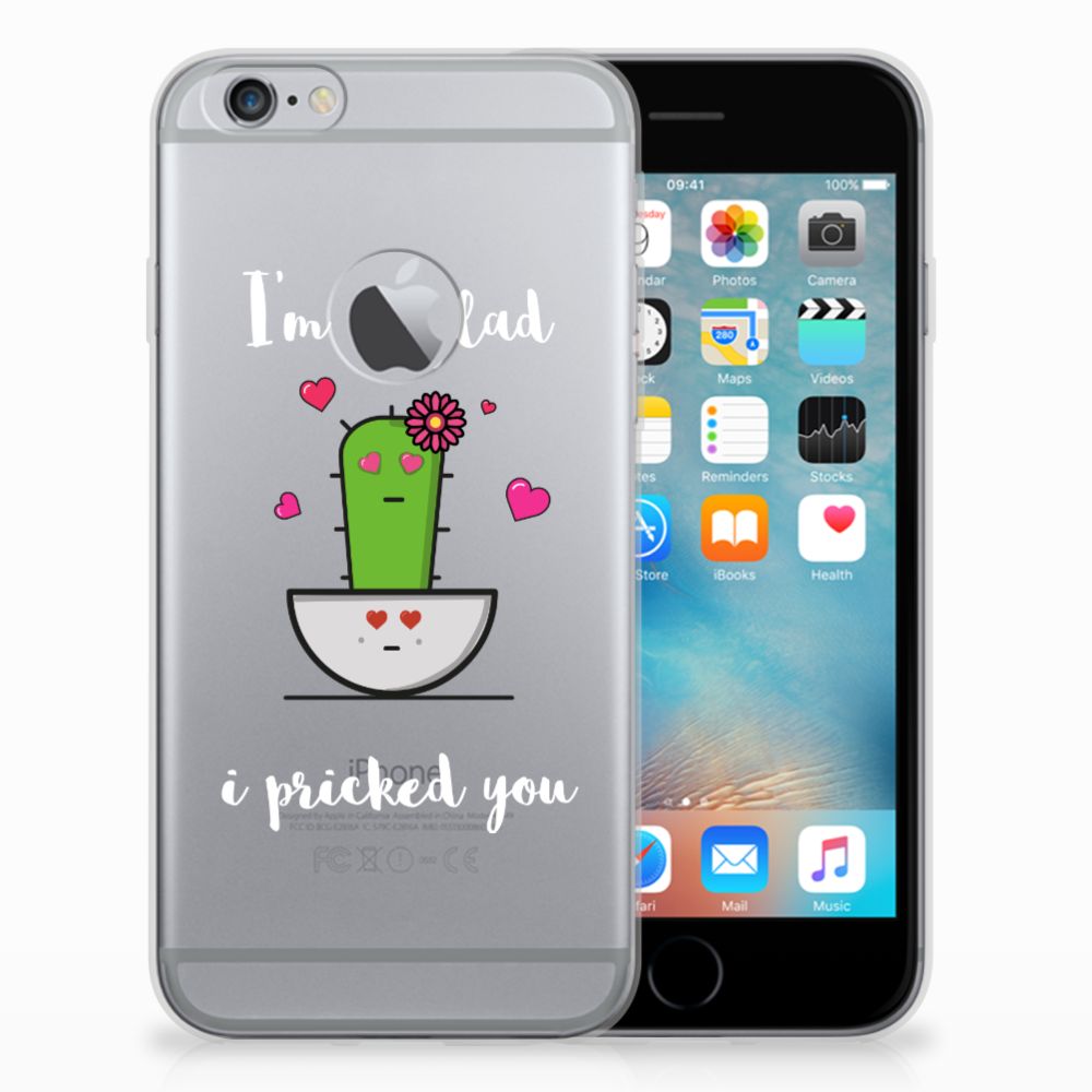 Apple iPhone 6 Plus | 6s Plus Telefoonhoesje met Naam Cactus Glad