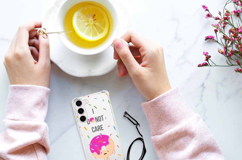 Samsung Galaxy S23 Beschermhoes Donut Roze B2C Telecom