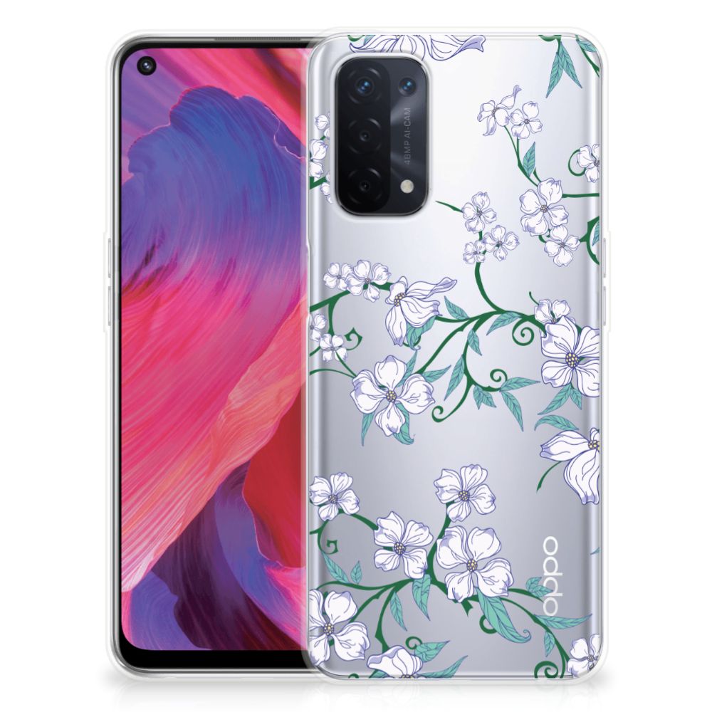 OPPO A93 5G Uniek TPU Case Blossom White