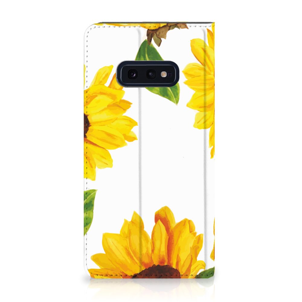Smart Cover voor Samsung Galaxy S10e Zonnebloemen - B2C Telecom