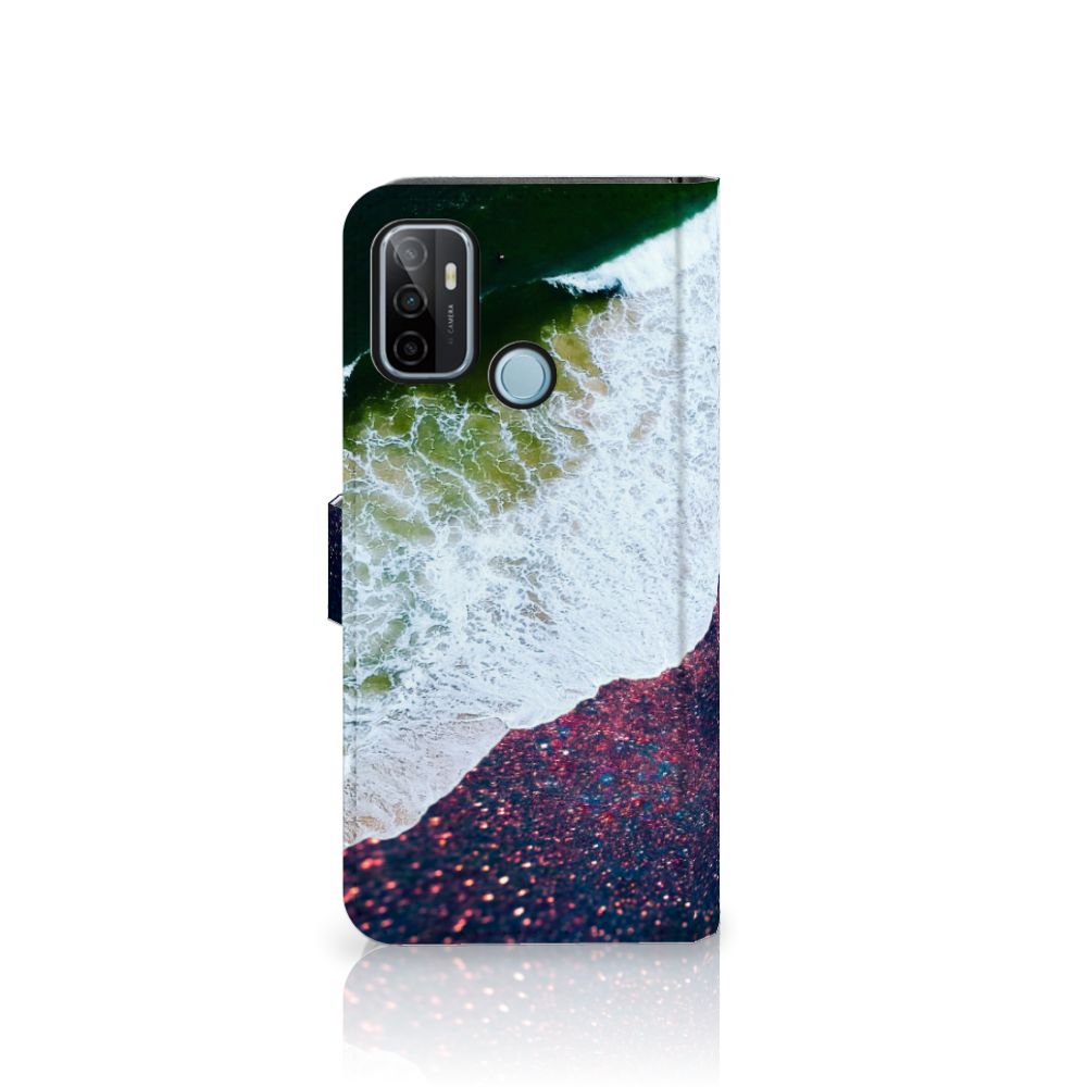 OPPO A53 | OPPO A53s Book Case Sea in Space
