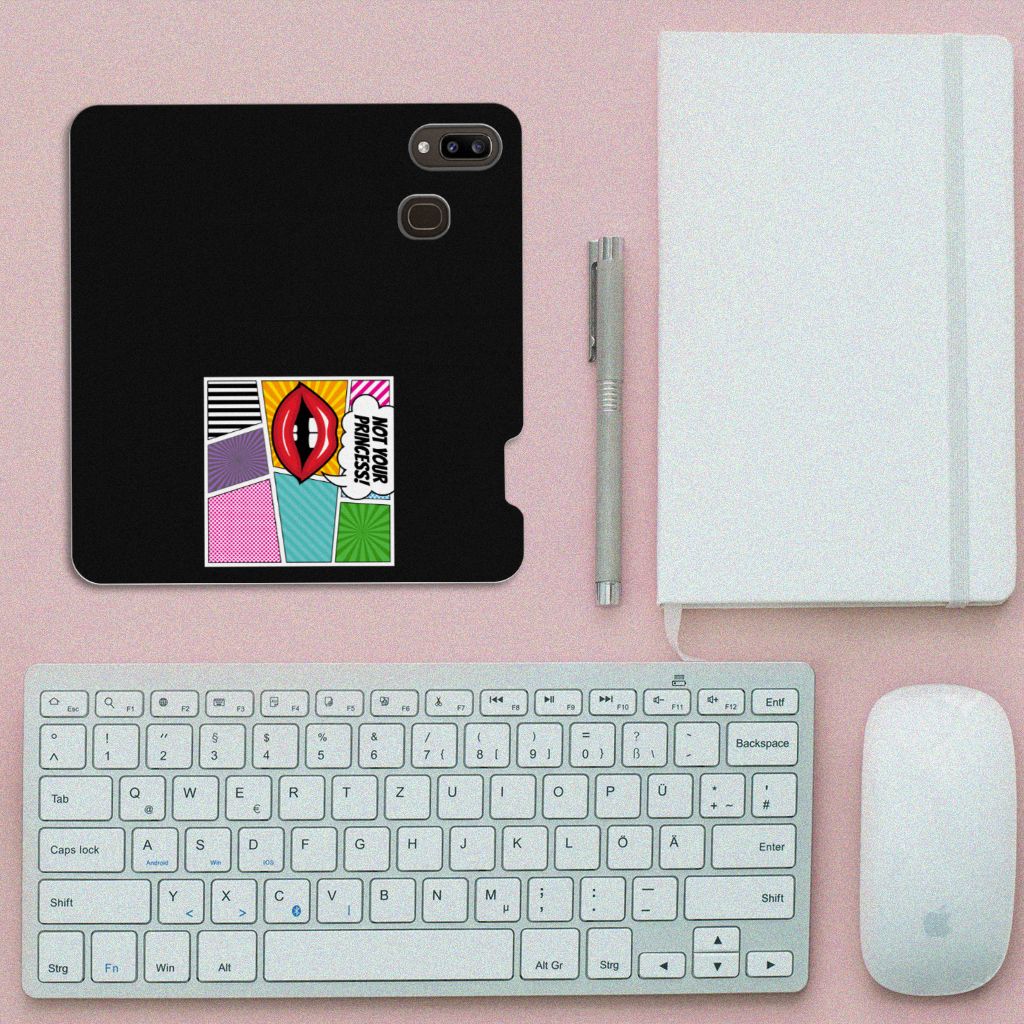 Samsung Galaxy A30 Hippe Standcase Popart Princess