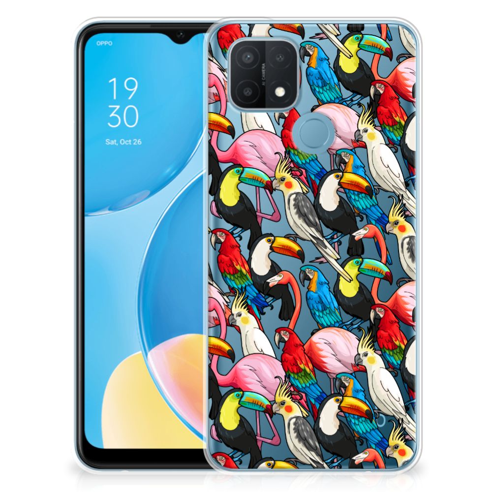 OPPO A15 TPU Hoesje Birds B2C Telecom
