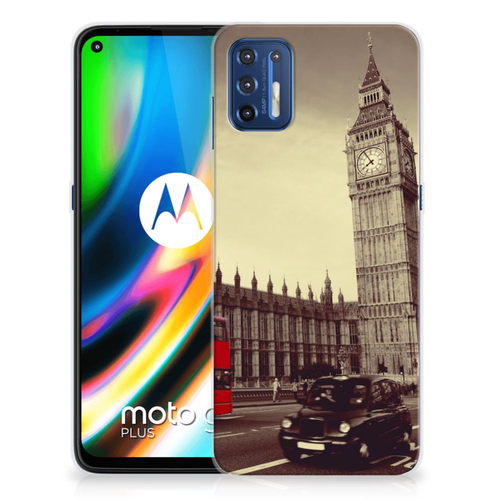 Motorola Moto G9 Plus Siliconen Back Cover Londen B2C Telecom