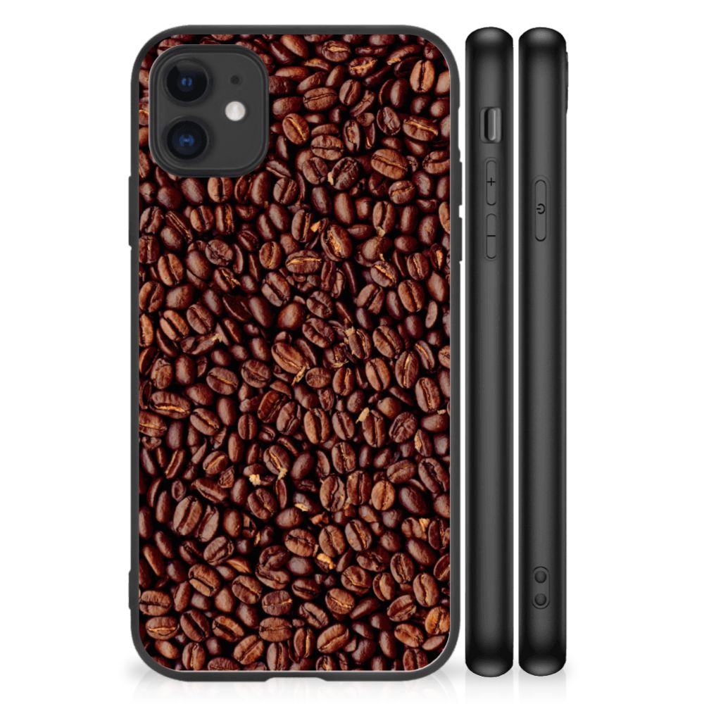 iPhone 11 Back Cover Hoesje Koffiebonen B2C Telecom