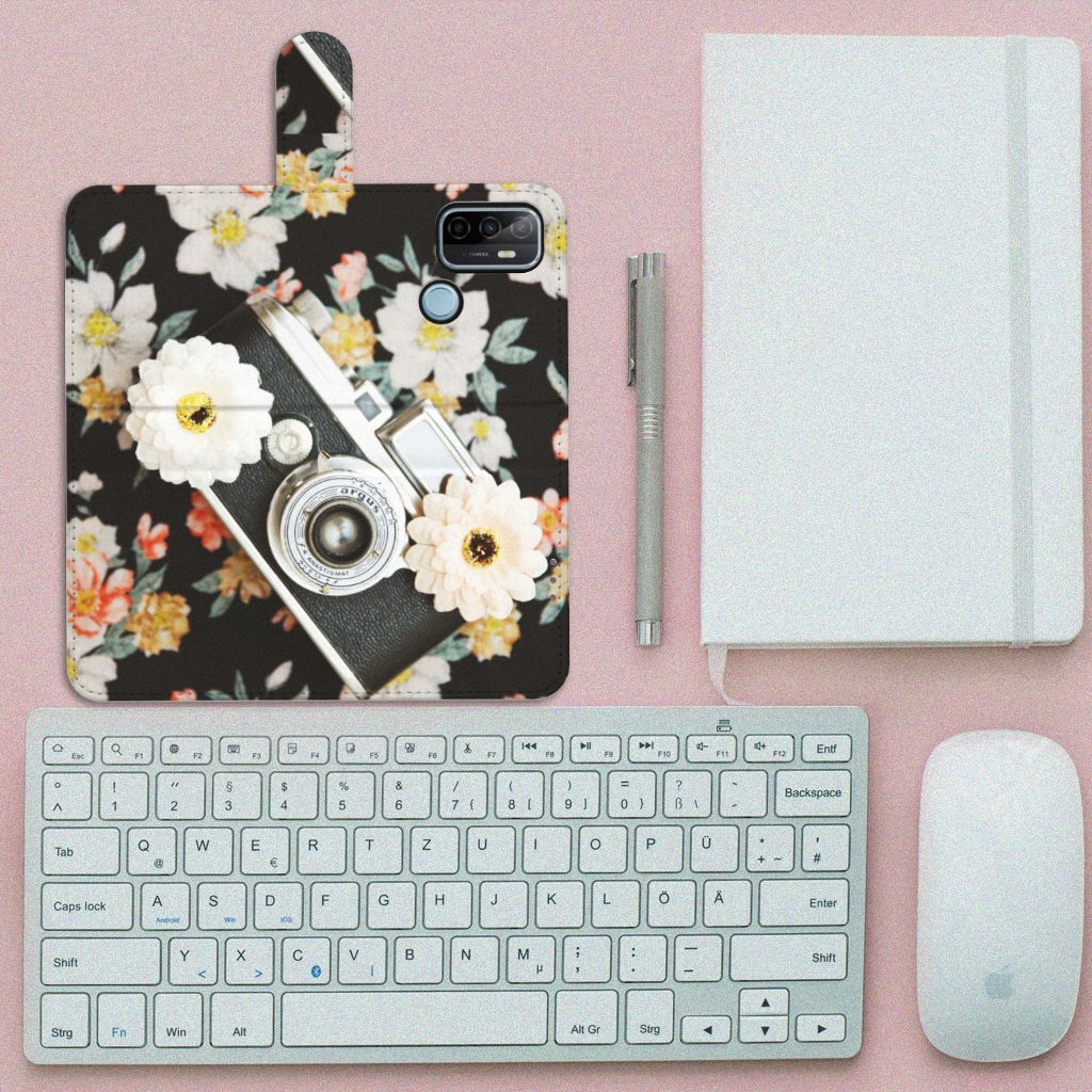 OPPO A53 | OPPO A53s Telefoonhoesje met foto Vintage Camera