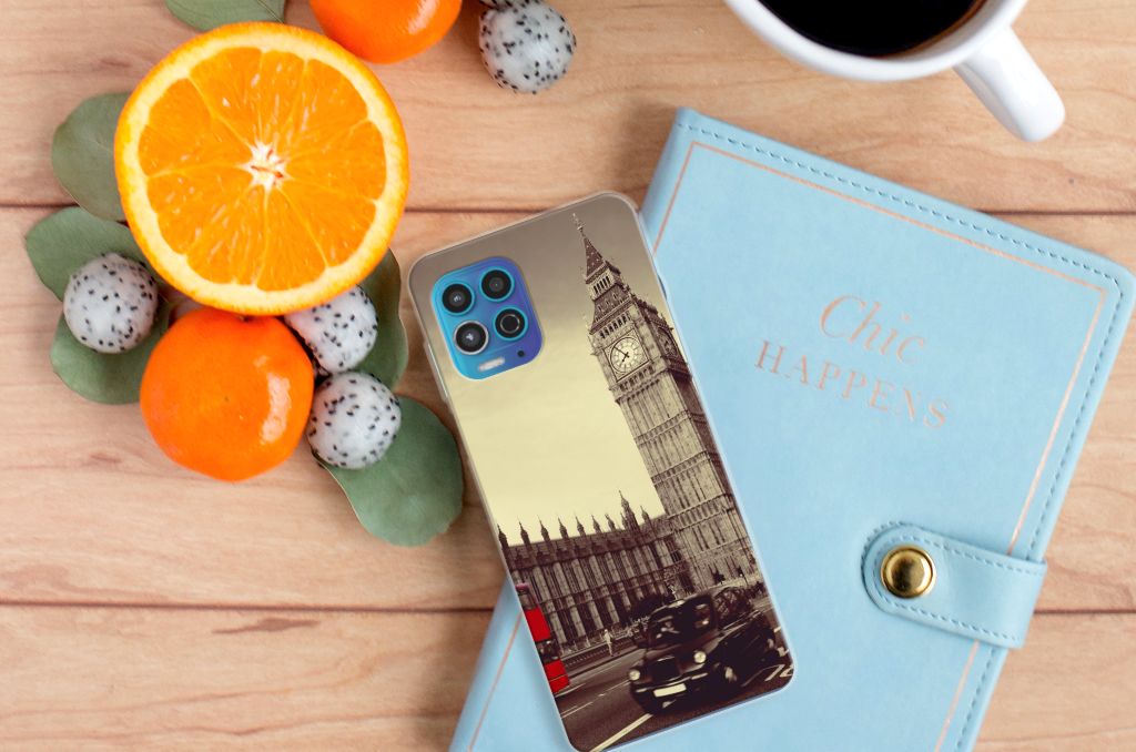 Motorola Moto G100 Siliconen Back Cover Londen B2C Telecom
