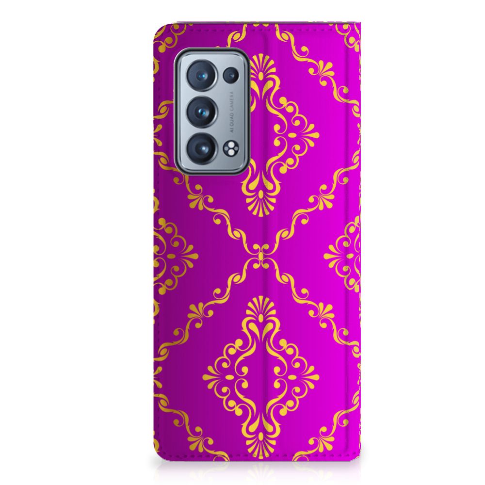 Telefoon Hoesje OPPO Reno 6 Pro Plus 5G Barok Roze - B2C Telecom