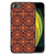 iPhone SE 2022 | SE 2020 | 7/8 Back Case Batik Brown design with a floral pattern on a protective case.